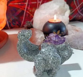 Grande orgonite di dinosauro Mod. 2 - 110gr.