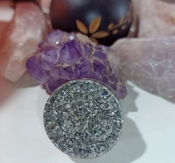 Orgonite Logo SPIDERMAN per AUTO (con adesivo) 20 gr.