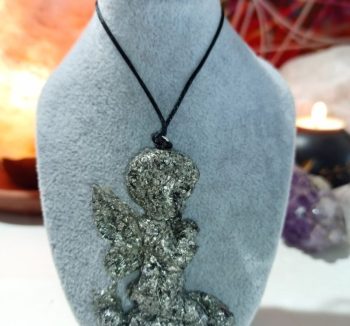 Ciondolo Orgonite 20 cm. Angelo 15 gr.