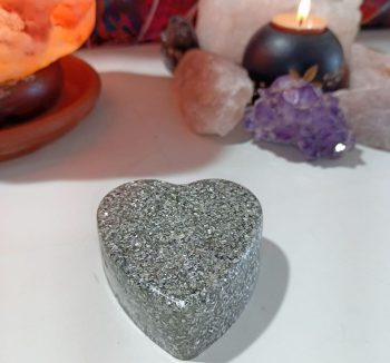 Orgonite Formato Cuore Grande 140 gr.