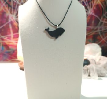 Ciondolo Orgonite Balena Magnetite 4 gr.