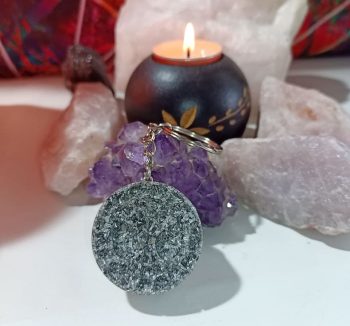 PORTACHIAVI in orgonite LOGO SPIDERMAN 20 gr.